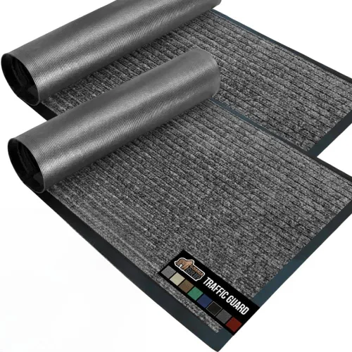 Vista 61 de GORILLA GRIP Traffic Guard - Tapete resistente para interiores y exteriores Negro