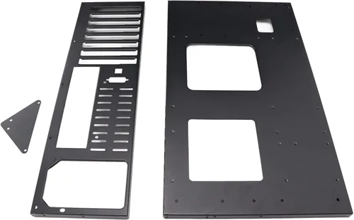 Vista 2 de Caja de computadora abierta DIY Gaming Mining Machine PC Host Case, Carcasa de computadora con diseño de disipación de calor de chasis abierto, 5.9