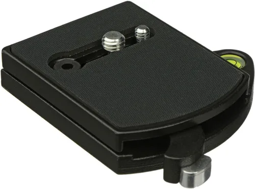 Vista 2 de Manfrotto 394 RC4 Adaptador de conexión rápida rectangular de perfil bajo con placa 410PL - Negro