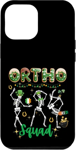 Vista 6 de Funda ortopédica a juego para iPhone 15 Ortho St Patricks Squad