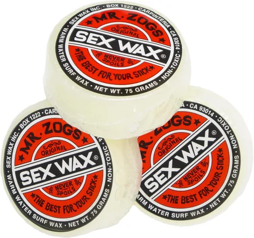 Vista 5 de Sex Wax Pegatina de cera para tabla de surf y Go