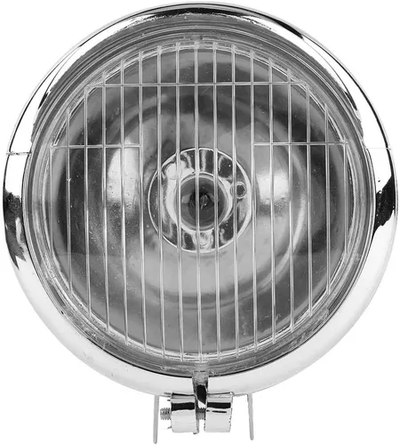 Vista 7 de Fydun Focos cromados para motocicleta, Supplementari Moto - DC 12V motocicleta universal antiniebla faro lámpara de faro retro instalación auxiliar