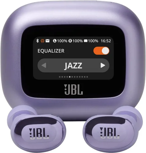 Vista 9 de JBL Live Buds 3 - Auriculares tipo bolígrafo inalámbricos genuinos con cancelación de ruido, 40 horas totales de reproducción, carga inalámbrica, 6