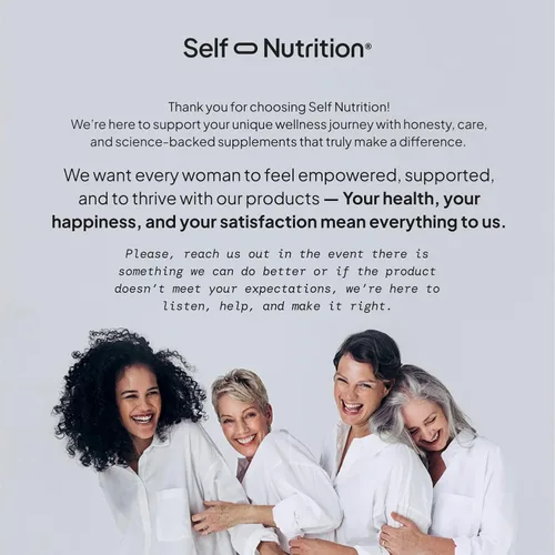 Vista 9 de Apoyo para la fertilidad de SELF NUTRITION para mujeres Concepción para ella, coenzima Q10, ashwagandha, mioinositol y más Apoyo