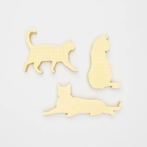 Vista 2 de Notas adhesivas de buen diseño para gatos, regalos de gato para mujeres, papelería de oficina y accesorios de escritorio en casa, almohadillas