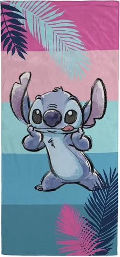 Vista 20 de Jay Franco Hello Kitty Rainbow - Toalla de playa para piscina y baño, súper suave y absorbente, 100% algodón, mide 28 x 58 pulgadas Azul - Hello