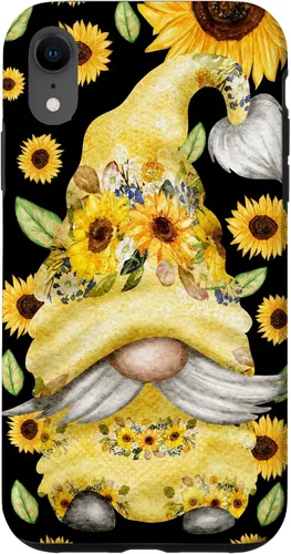 Vista 29 de Sunflower Gnome for Summer Garden Mom Cute Floral Pattern Case for iPhone 17