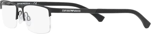 Vista 3 de Emporio Armani Gafas de sol rectangulares Ea1041 para hombre, Lente de goma negraDemo