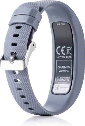 Vista 3 de Compatible con Garmin Vivofit 4 Band, correa de repuesto de silicona para Garmin Vivofit 4 (sin rastreador (10 unidades, grande)