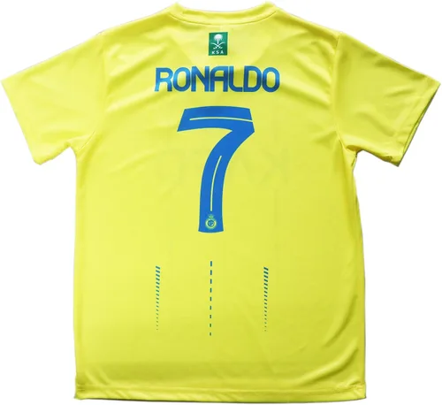 Vista 2 de JacoJe Conjunto de camiseta de fútbol ALNA-SSR No 7 20232024, camisapantalones cortoscalcetinesregalo para niños y niñas