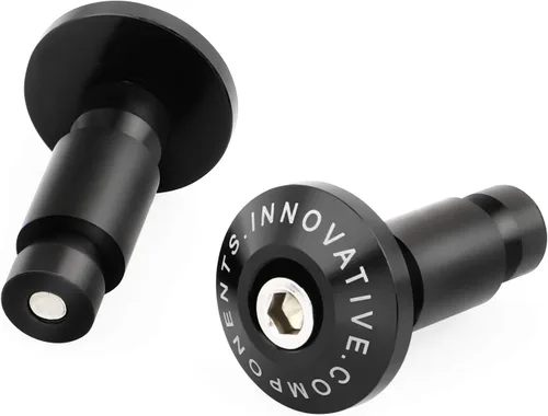 Vista 7 de GUAIMI Extremos de barra de motocicleta Street Bike 7/8" Agarres para manillar Tapones universales para motocicletas-Negro