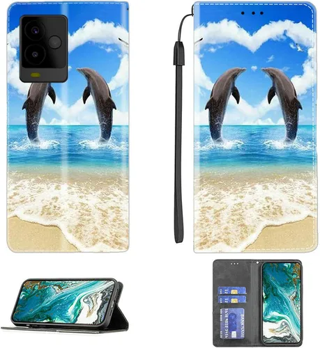 Vista 52 de Aroepurt Funda para UMIDIGI G1 Plus compatible con UMIDIGI G1 Plus Funda para teléfono Funda de piel sintética con función atril magnética CPT15