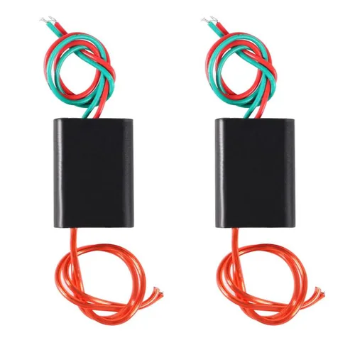 Vista 7 de 2 piezas Generador de alto voltaje DC 6-12V a 1000kV, módulo de potencia de impulso de arco, transformador de alto voltaje