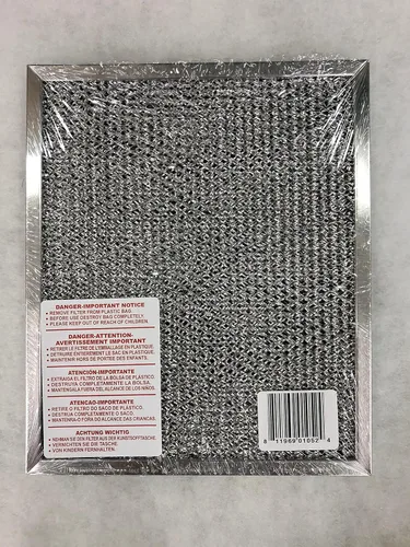 Vista 3 de Filtros de aluminio de repuesto compatibles con Broan 50185, Broan 97007937, Broan 41F, Broan S97007696, Broan S97007937, GC-7506, RHP0804-8-3/4 X