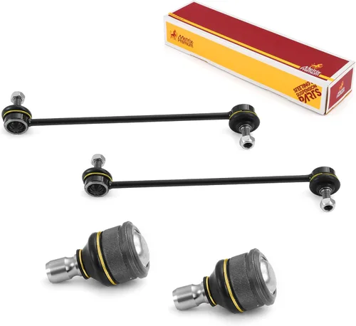 Vista 63 de Metrix Premium Chassis Parts - Juego de 4 piezas de articulación de rótula superior y barra estabilizadora delantera para Ford Ranger RWD 1998-2011