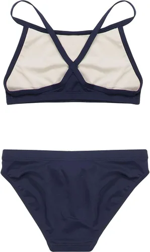 Vista 6 de TYR Sport - Bikini de entrenamiento Durafast de tono sólido para mujer con espalda tipo diamante