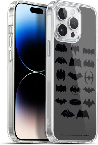 Vista 443 de Head Case Designs Funda de gel con licencia oficial de Batman DC Comics Bat Signal Logos [protección de grado militar] compatible con Apple iPhone 7