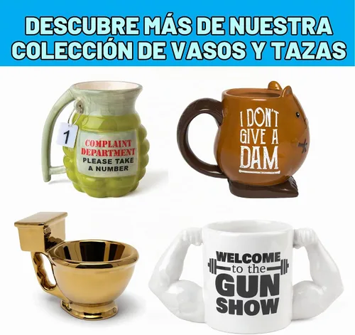 Vista 5 de BigMouth Inc. The Dumbbell - Vaso de cerveza novedoso, 24 onzas