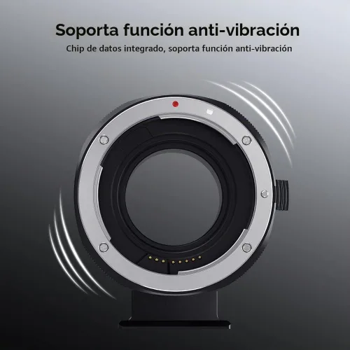 Vista 6 de Adaptador de lente electrónico EF/EF-S a EOS M, anillo adaptador de montaje de lente de enfoque automático K&F Concept compatible con lentes