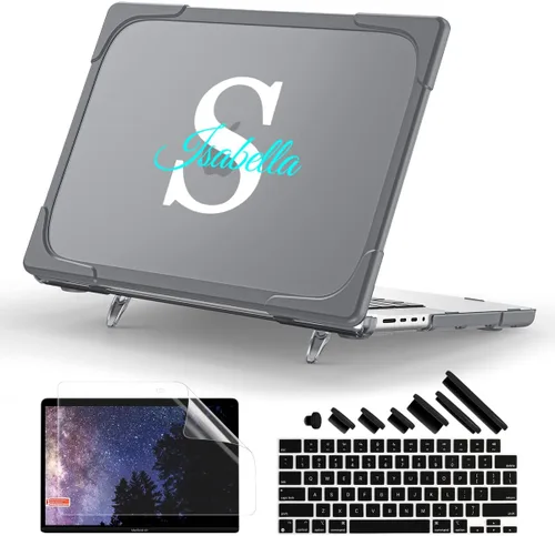 Vista 21 de Batianda Extreme - Funda resistente para MacBook Pro de 14 pulgadas 2026 Negro