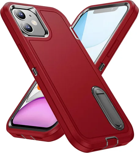 Vista 16 de IDweel Funda para 11 con soporte integrado para hombres, protección resistente, a prueba de golpes, antiarañazos, ajuste delgado, funda protectora