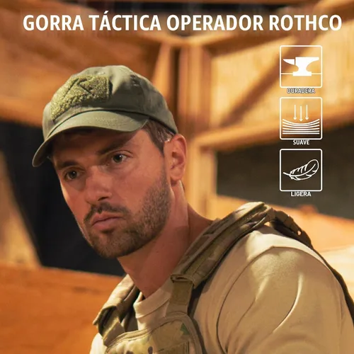 Vista 2 de Rothco gorra táctica de operador Verde oliva (Olive Drab)