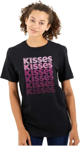 Vista 2 de Hershey's Chocolate Kisses Candy Fun - Camiseta gráfica para mujer