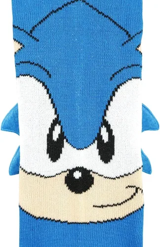 Vista 3 de Calcetines Sega Sonic Crew con Quills OS, Azul