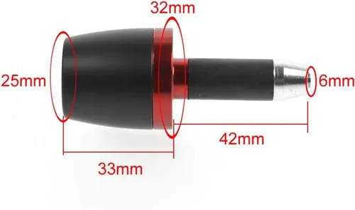 Vista 7 de for Ya&maha FZ8 FZ 8 FZ8R FZ8S 2010-2023 2022 2021 2020 Universal Handlebar Grips Bar Ends Cap Counterweight Plugs Slide Handlebars Plugs