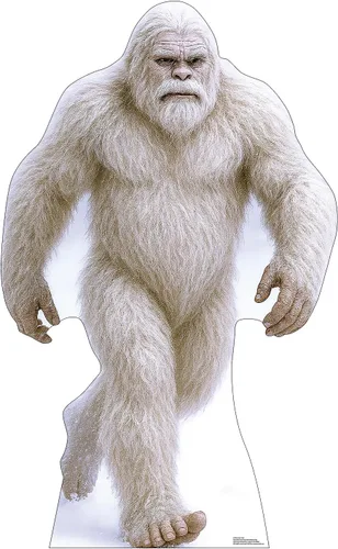 Vista 10 de Cardboard People Bigfoot - Soporte de cartón de tamaño real