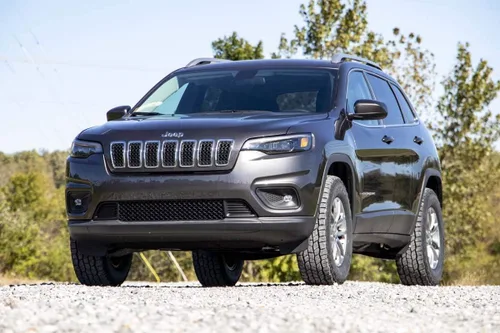 Vista 5 de Rough Country, kit de elevación de nivelación de 2 pulgadas para Jeep Cherokee KL 2014-2022 - 60400