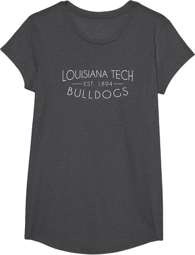 Vista 17 de Camiseta simple de Louisiana Tech Bulldogs, Negro