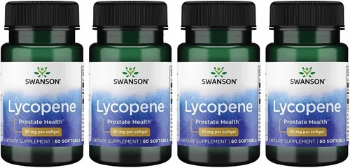 Vista 10 de Swanson Suplemento de salud natural de licopeno para hombres que promueve la salud de la próstata y el corazón, apoya la presión arterial dentro