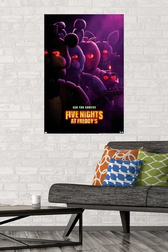 Vista 2 de Trends International Cinco Noches en Freddy - Película - Lámina de Cartel Teaser de Pared
