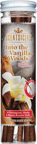Vista 15 de Scentsicles - Varillas aromáticas de adorno de otoño y manzanas, 1 botella (6 varillas en total)