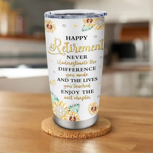 Vista 7 de Vaso de regalo de jubilación para mujer 2026 de 20 onzas, decoraciones de fiesta de jubilación, regalos para mujeres, compañeros de trabajo, amigas