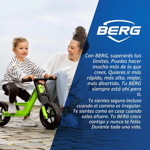 Vista 5 de BERG Biky - Bicicleta de equilibrio - Bicicleta ligera para niños pequeños - Mini bicicleta fácil de usar - Edades 2-5 años