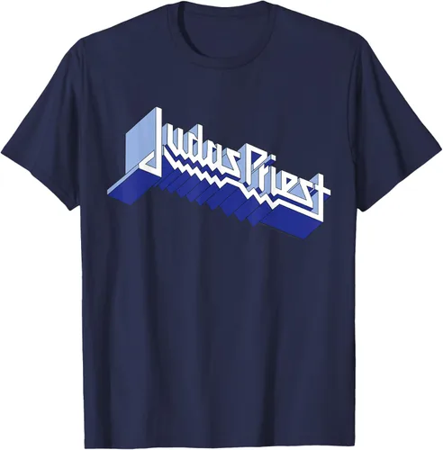 Vista 24 de Judas Priest - Camiseta con logotipo de Defender, Negro