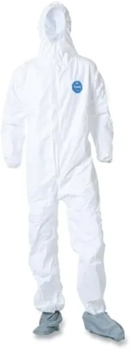 Vista 7 de DuPont Tyvek 400 TY122S - Overol protector desechable con capucha, botas