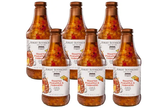Vista 9 de Salsa de habanero y piña asada Robert Rothschild Farm