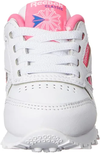 Vista 2 de Reebok Tenis clásicos unisex de cuero Step N Flash Light Up