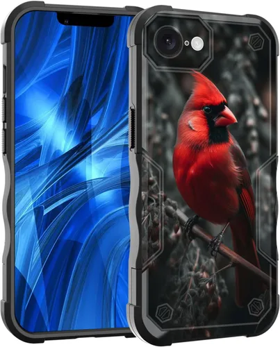 Vista 188 de Funda para iPhone Air, [doble capa] [protección contra caídas de grado militar de 10 pies] Funda resistente a prueba de golpes para iPhone Air