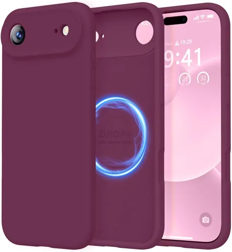 Vista 139 de LOVE 3000 Diseñada para Funda iPhone Air, Silicona Premium [Compatible con Magsafe][Forro de Microfibra Suave Anti-Rayones] Funda Protectora