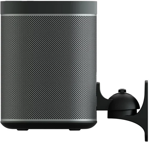 Vista 8 de AVF EAK50B-A - Soportes de pared para altavoz, juego de 2 soportes universales de sonido envolvente negro, inclinación y giro ajustable, soporta
