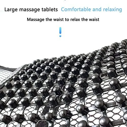 Vista 9 de Increíble cojín de ventilación de malla trasera lumbar soporte coche oficina casa silla asiento negro durable
