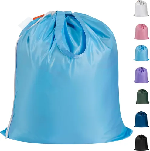 Vista 25 de Polecasa - Mochila de lavandería duradera con correas acolchonadas, tela resistente a desgarros, 3.8 oz/yd² y múltiples bolsillos, grande, Negro