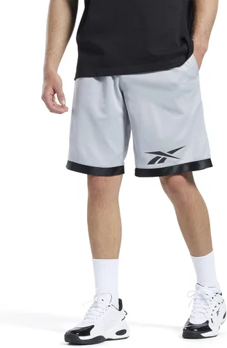 Vista 4 de Reebok Pantalones cortos de malla de baloncesto para hombre