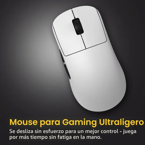 Vista 5 de ENDGAME GEAR OP1w 4k v2 - Ratón inalámbrico para juegos, color blanco