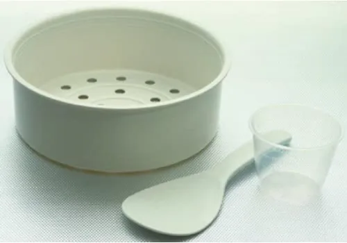 Vista 2 de Máquina arrocera y de cocinar al vapor eléctrica, de la marca Tiger, Blanco