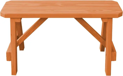 Vista 50 de Furniture Barn USA Pine - Banco tradicional de 2 pies, color negro